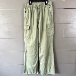 Sanctuary Lightweight Residue Cargo Pants Olive Green Womens Size M